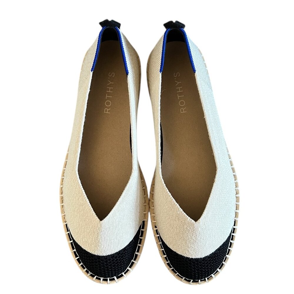 Rothy's Espadrille Flats In Boardwalk Size 9